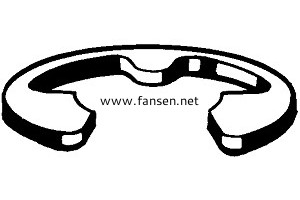 DIN6799 Lock Rings (For Shafts)    開(kāi)口擋圈